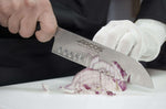 Couteau Santoku alvéolé Riviera Arcos forgé lame 14cm