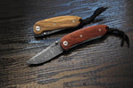 Couteau pliant LionSteel Mini acier damas manche bois de santos 8cm