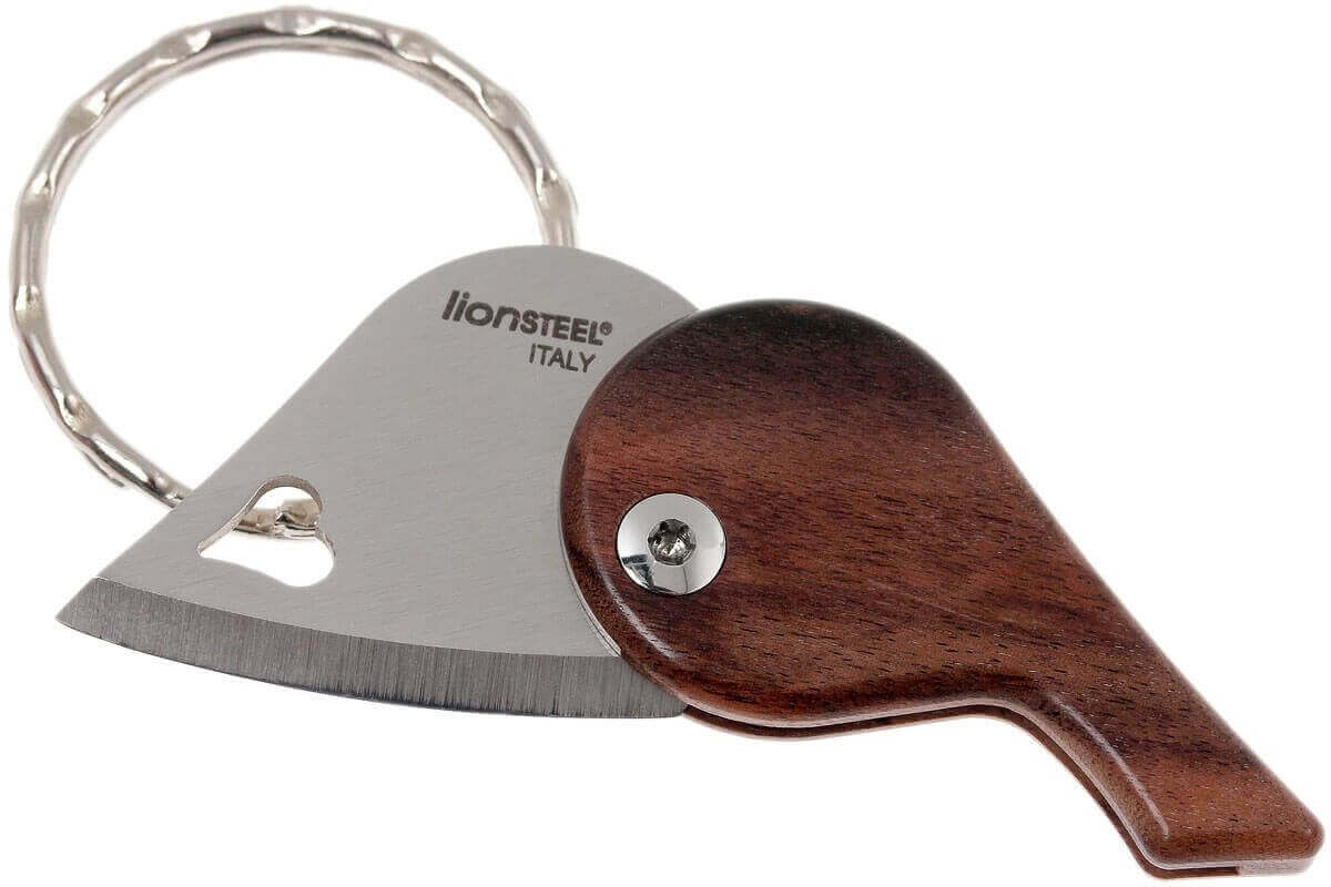 Couteau pliant porte-clés coeur LionSteel LionBeat 4.5cm - Santos