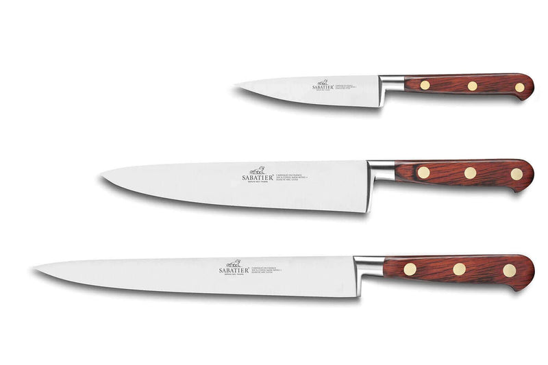 Pack essentiel 3 couteaux de cuisine Sabatier Saveur