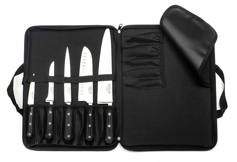 Mallette extra plate 5 couteaux de cuisine Sabatier Trompette Origin