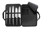Mallette extra plate 5 couteaux de cuisine Sabatier Trompette Asean tout inox