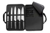 Mallette extra plate 5 couteaux de cuisine Sabatier Trompette Asean tout inox