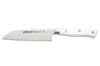Couteau santoku forgé Riviera White Arcos lame alvéolée 14cm acier NITRUM®