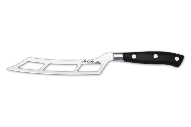 Couteau à fromage Riviera Arcos forgé lame ajourée 14,5cm
