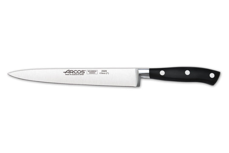 Couteau filet de sole Riviera Arcos forgé lame flexible 17cm