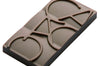 Moule pour 12 mini-tablettes de chocolat 20g cacao en PC 76 x 35mm