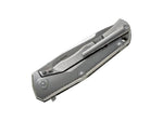 Couteau pliant LionSteel Tre manche G10 / titanium 10cm - Noir