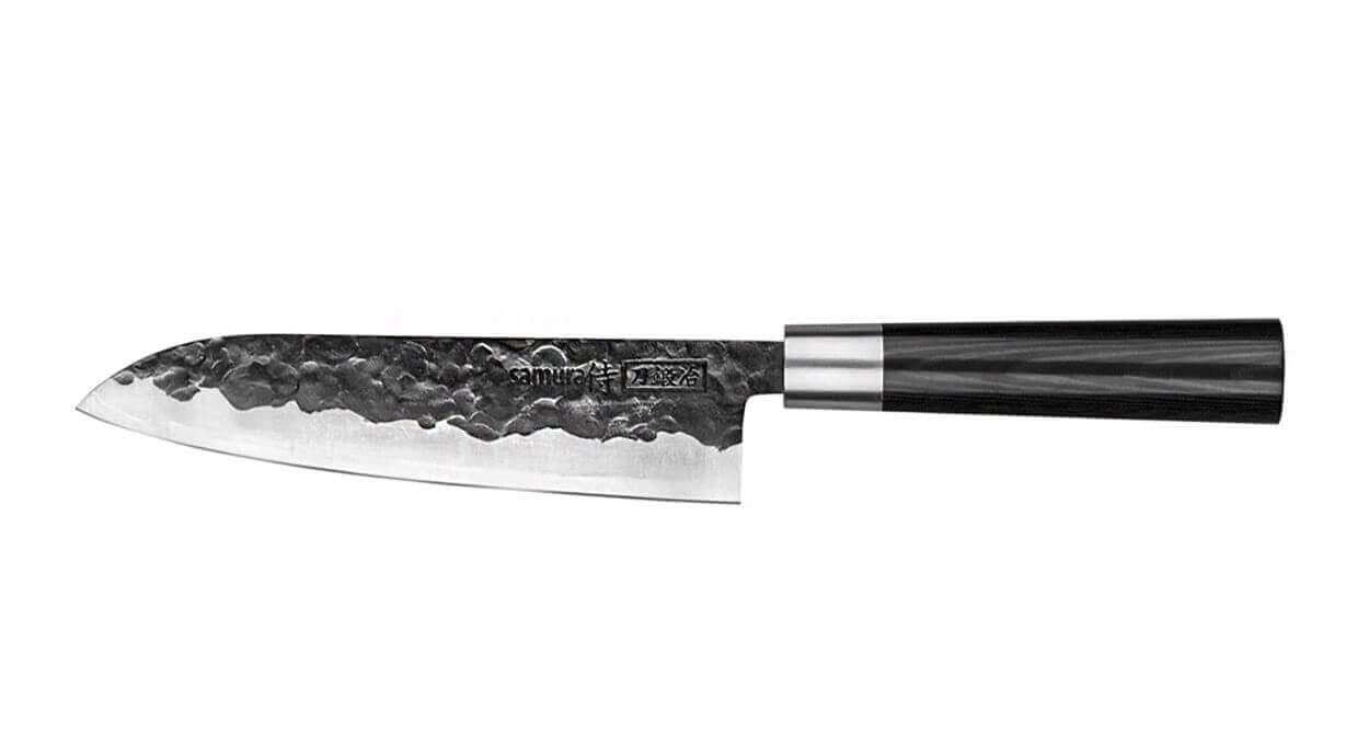 Couteau santoku Samura Blacksmith martelé 18cm