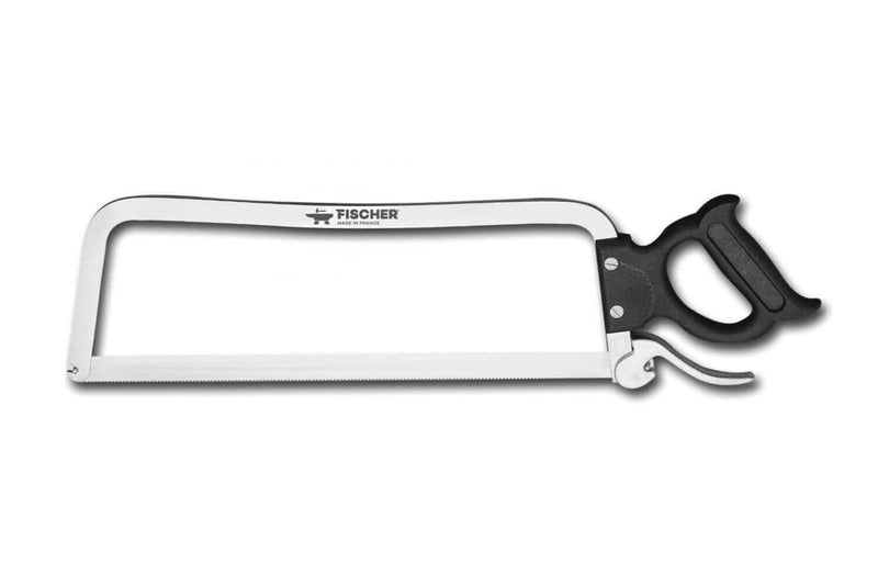 Scie de boucher Fischer standard tout acier inox 50cm
