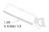 Lame de rechange pour scie de boucher Fischer standard 50cm