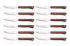 Set de 12 couteaux à steak Arcos lame microdentée 11cm