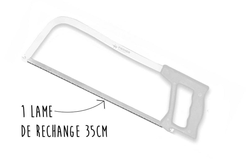 Lame de rechange pour scie de ménage Fischer standard 35cm