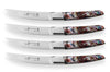 Coffret de table AU NAIN UP 4 couteaux à steak 11cm - Multicolore