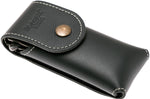 Couteau pliant LionSteel SR11 manche titanium 12cm pic brise-vitre + étui cuir