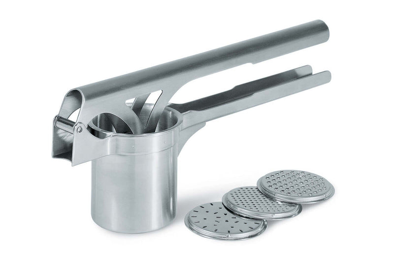 Presse-purée Gefu Tri Star + 3 grilles interchangeables