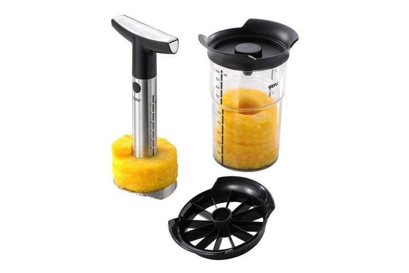 Coupe-ananas + trancheur + gobelet Gefu Professional Plus