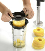 Coupe-ananas + trancheur + gobelet Gefu Professional Plus