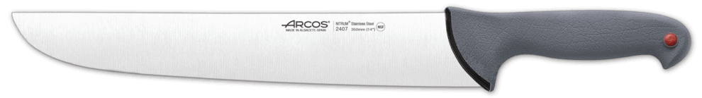 Couteau de boucher professionnel 35cm Arcos Colour Prof