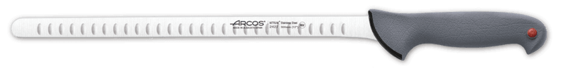 Couteau à saumon professionnel Arcos Colour Prof flexible alvéolé 30cm