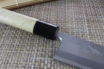 Couteau mioroshi japonais artisanal Yoshihiro Jyosaku White 2 steel 18cm