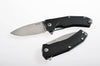 Couteau pliant LionSteel KUR manche G10 ou olivier 12cm - Noir