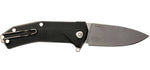Couteau pliant LionSteel KUR manche G10 ou olivier 12cm - Noir
