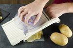 Mandoline japonaise professionnelle Benriner grand modèle + poussoir extra large