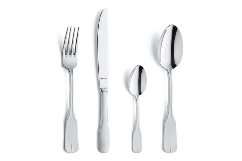 Ménagère 24 couverts de table Vieux Paris Satiné Amefa inox 18/0