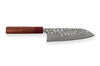 Couteau santoku japonais artisanal Yoshimi Kato 16.5cm SG2 Damascus