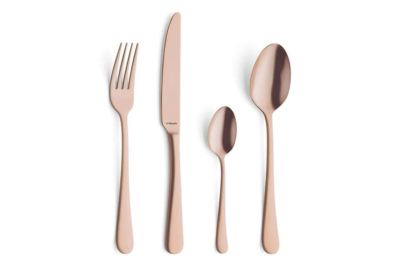 Ménagère 24 couverts de table Austin PVD Amefa inox 18/0 - Cuivre