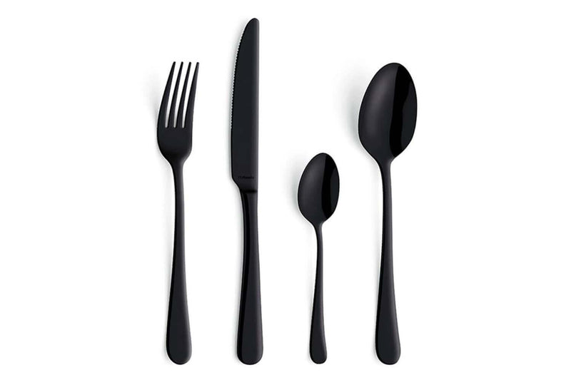 Ménagère 24 couverts de table Austin PVD Amefa inox 18/0 - Noir