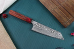 Couteau bunka japonais artisanal Yoshimi Kato 16.5cm SG2 Damascus
