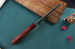 Couteau bunka japonais artisanal Yoshimi Kato 16.5cm SG2 Damascus