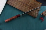 Couteau santoku japonais artisanal Yoshimi Kato 16.5cm SG2 Damascus