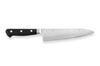 Couteau de chef japonais artisanal Takamura VG10 Tsuchime 18cm