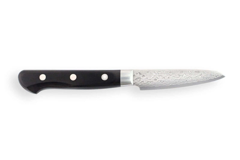Couteau d'office japonais Tsunehisa VG10 Damascus 45 couches 7.5cm
