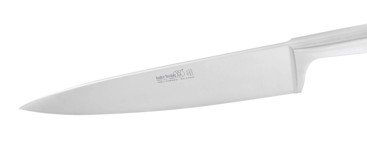 Couteau de chef André Verdier acier inox monobloc 100% forgé 15cm