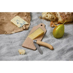 Couteau pliant PICNIC André Verdier inox avec planchette à découper en hêtre