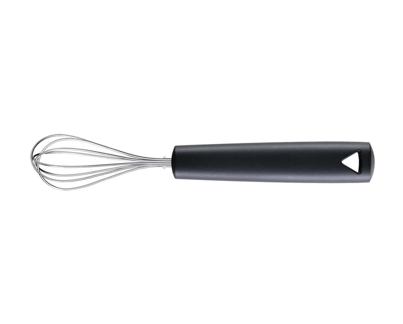Mini fouet Triangle tête en acier inox 9cm manche en green grip