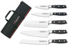 Mallette du cuisinier 5 couteaux forgés professionnels 3 Claveles Toledo