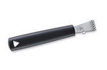Zesteur canneleur Triangle inox manche en green grip noir