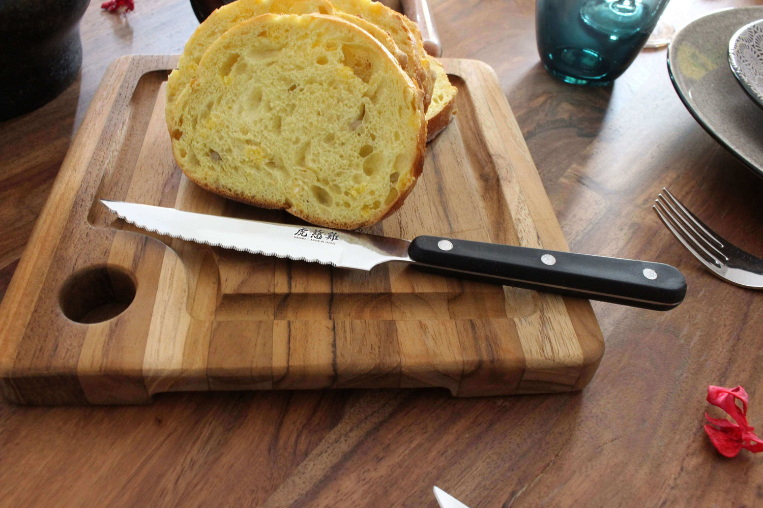 Coffret de table Wusaki 4 couteaux à steak 11cm
