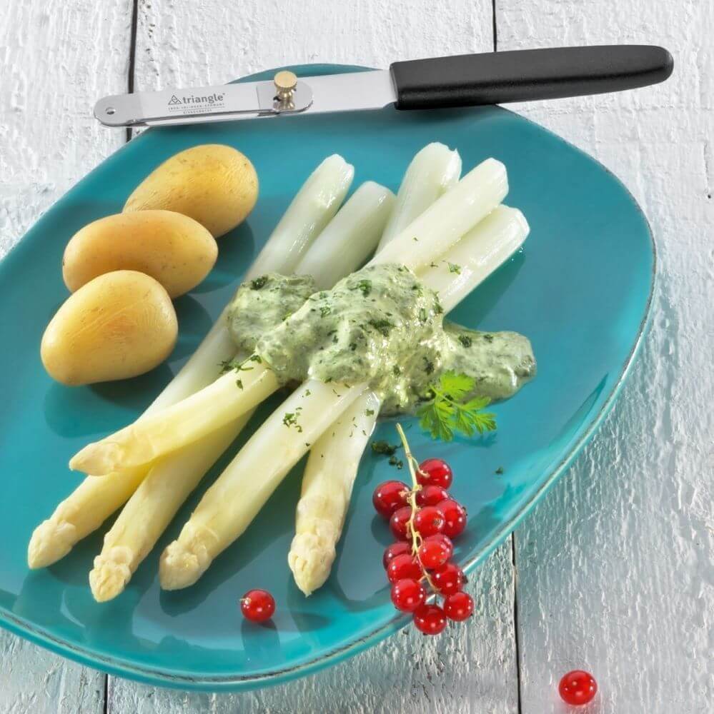 Éplucheur à asperges Triangle réglable pour droitier