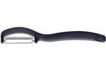 Éplucheur vertical Triangle lame dentée inox et ABS - Noir