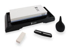 Maxi pierre à aiguiser Prosharp double face 2000/10000 + 5 accessoires