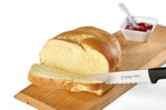 Couteau de cuisine Triangle lame ondulée inox 16cm