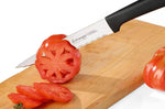 Couteau de cuisine Triangle lame ondulée inox 16cm