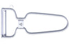 Éplucheur Triangle lame lisse + protège-lame - 5 cm