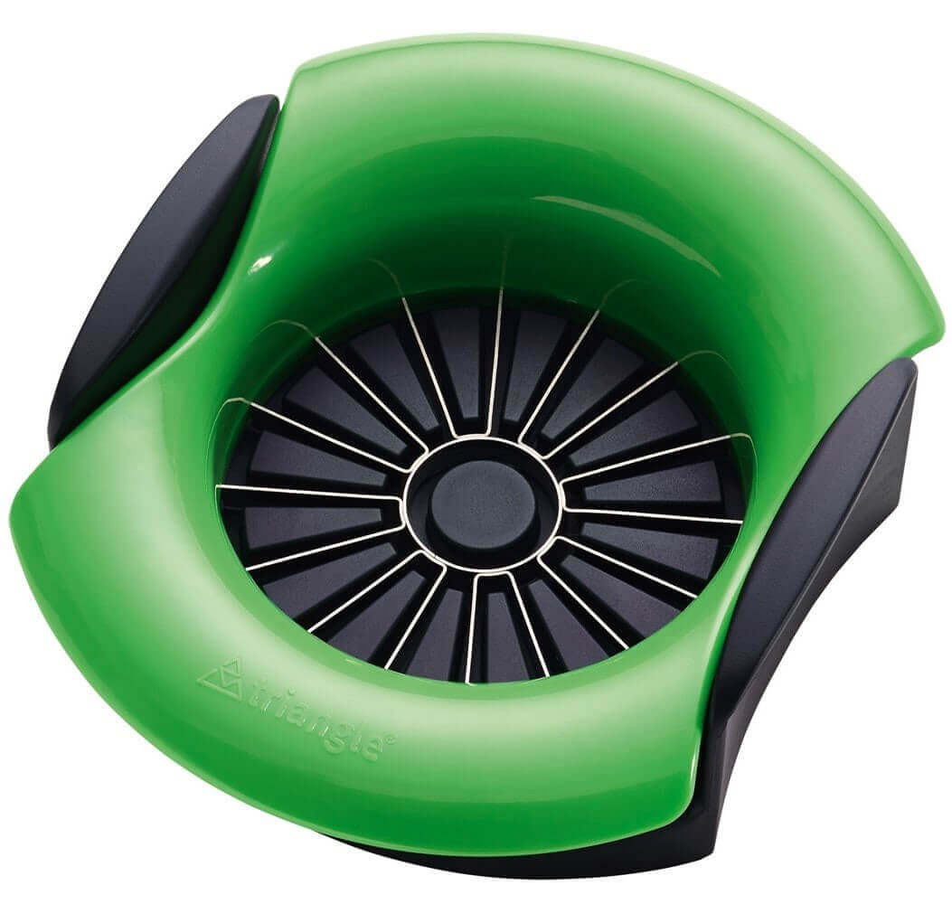 Coupe pomme Triangle 16 quartiers inox et ABS
